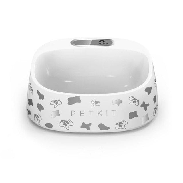 Pet Cat Dog smartbowl digital feeder scale bowl