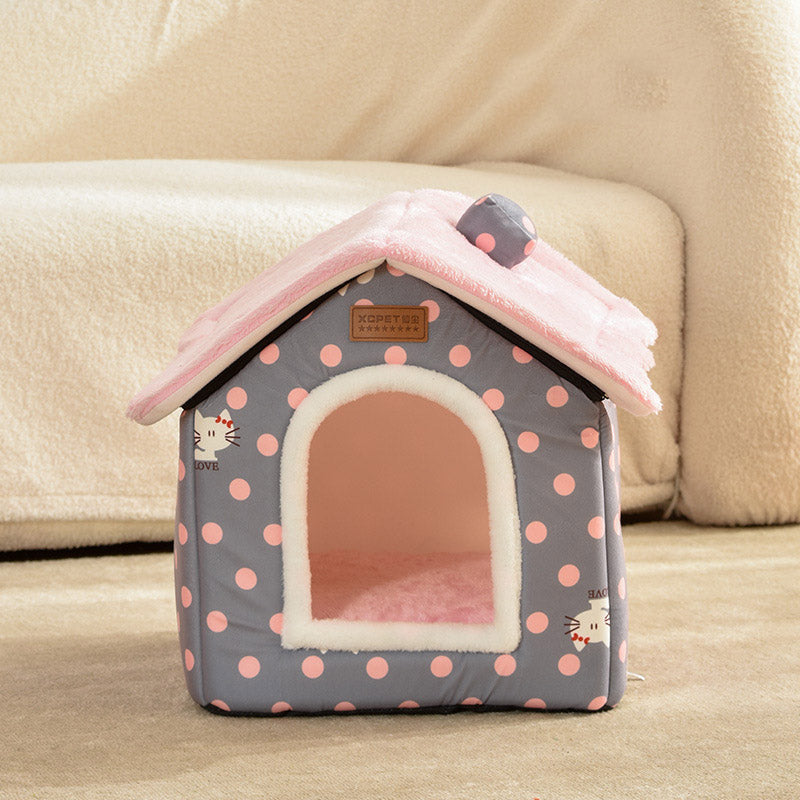 Pet Cat Dog Bed House