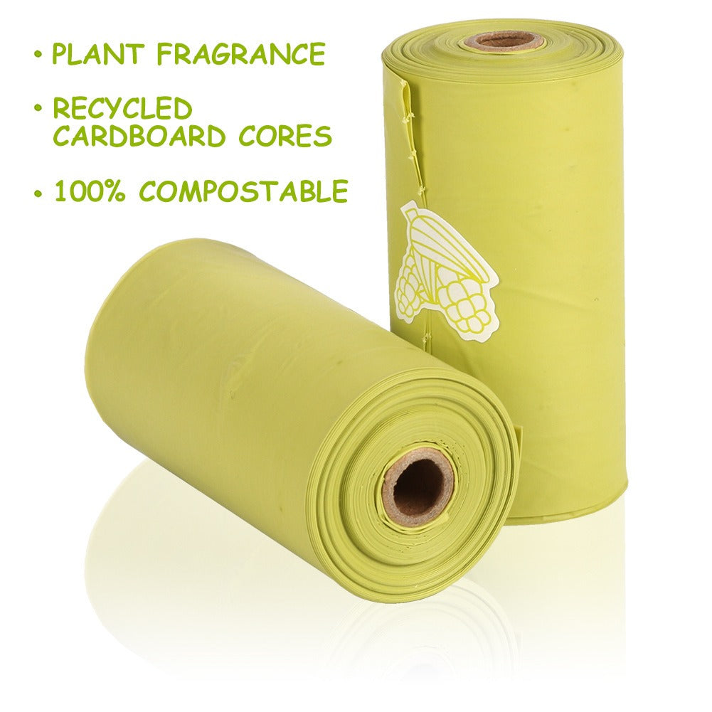 Corn starch based biodegradable pet garbage bags