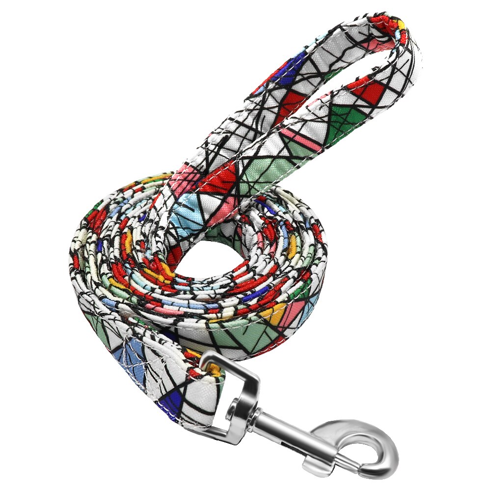 Durable Printed Nylon Dog Leash