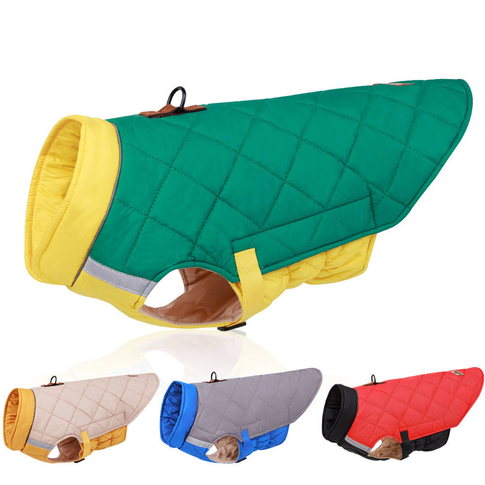 Winter Reflective Pet Dog Padded Coat