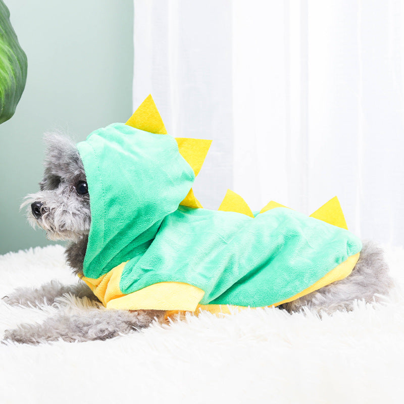 Funny Dinosaur Costume Pet Clothes