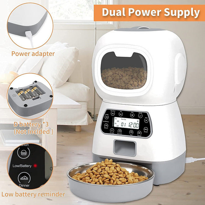 Spirit Pet Dog Cat  Automatic Feeder