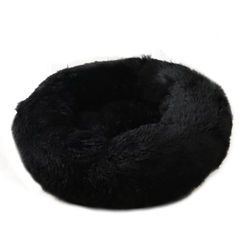 Pet Dog Cat Bed Donut Cuddler Round Kennel