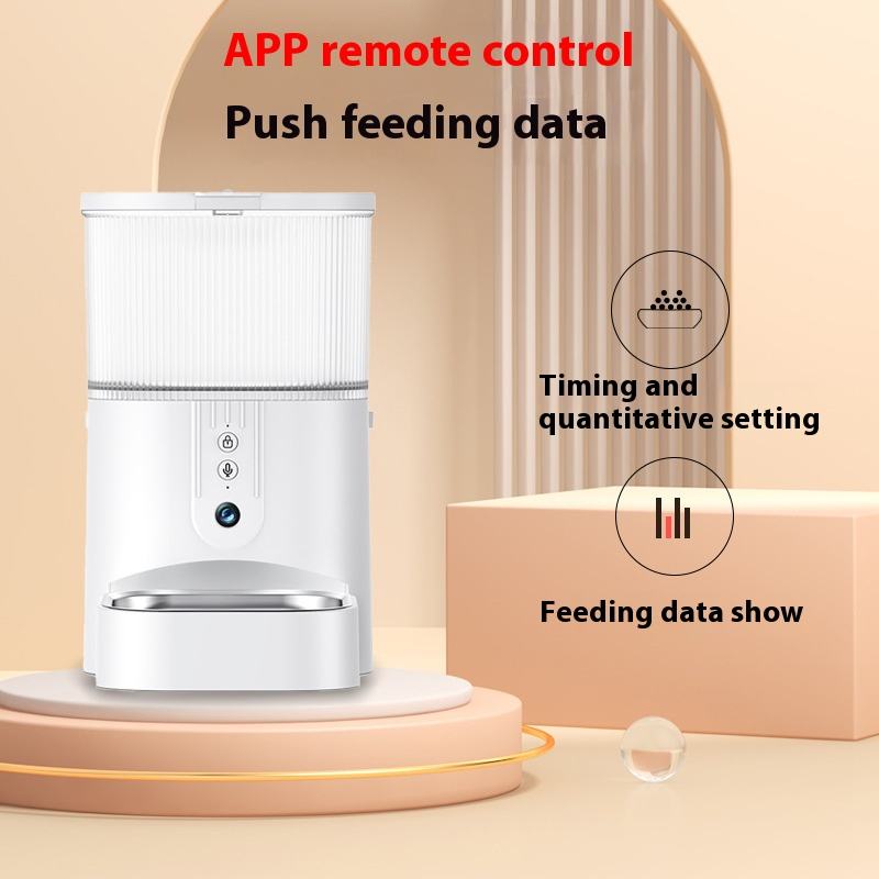 Wifi 3L Smart Feeder Pet Cat Dog With App and Camera Speaker