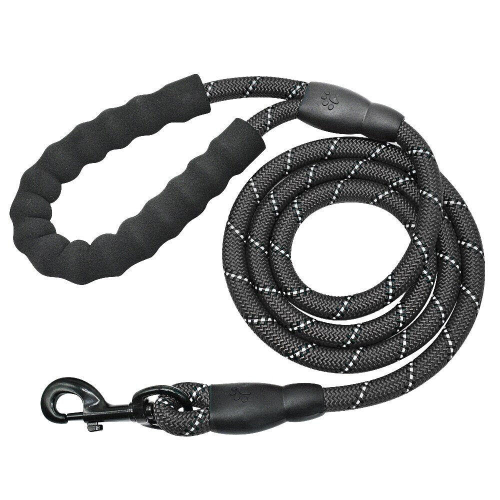 Reflective Nylon Dog Leash Rope