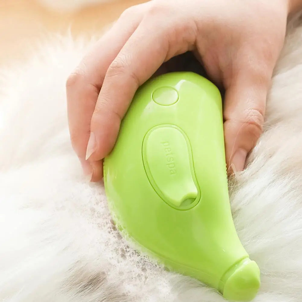 Banana-shaped Pet Grooming Brush