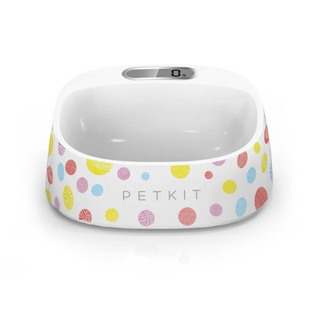 Pet Cat Dog smartbowl digital feeder scale bowl