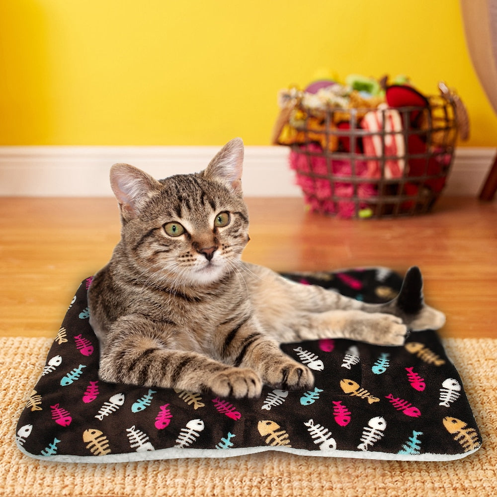 Pet Dog Cat Bed Mat