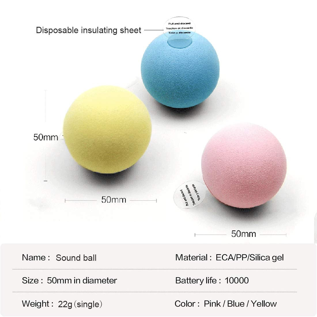 Smart Cat Toys Interactive Ball Catnip