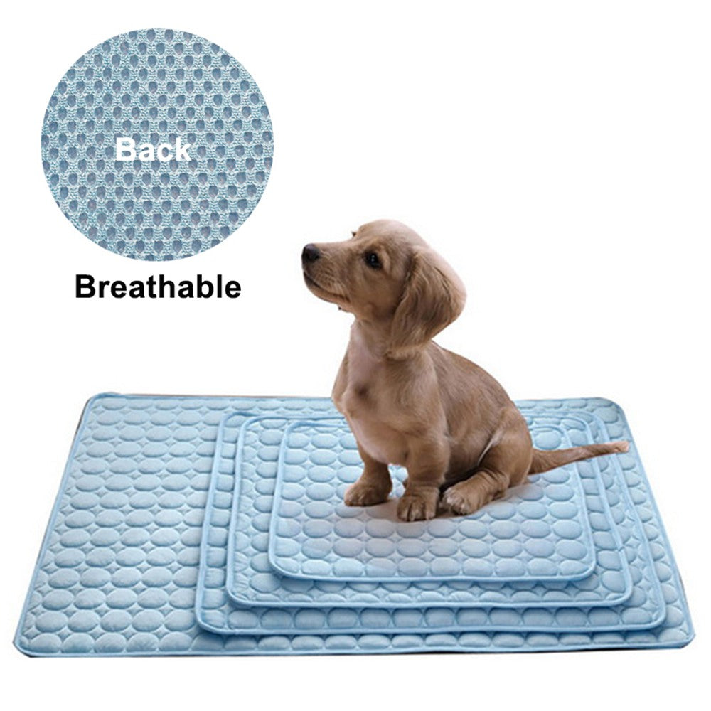 Pet Cat Dog Mat Cooling Summer Pad