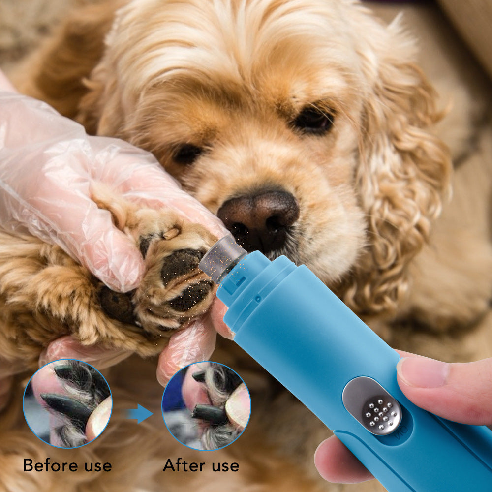 USB Rechargeable Pet Nail Grinder Set