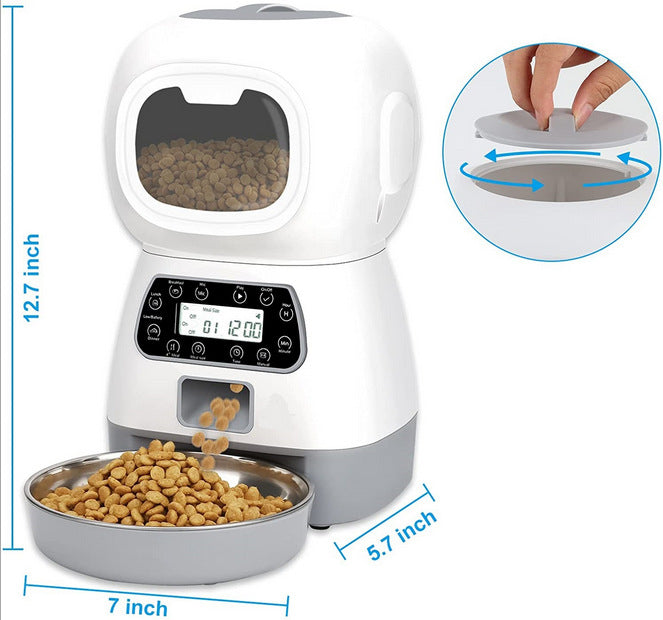 Spirit Pet Dog Cat  Automatic Feeder