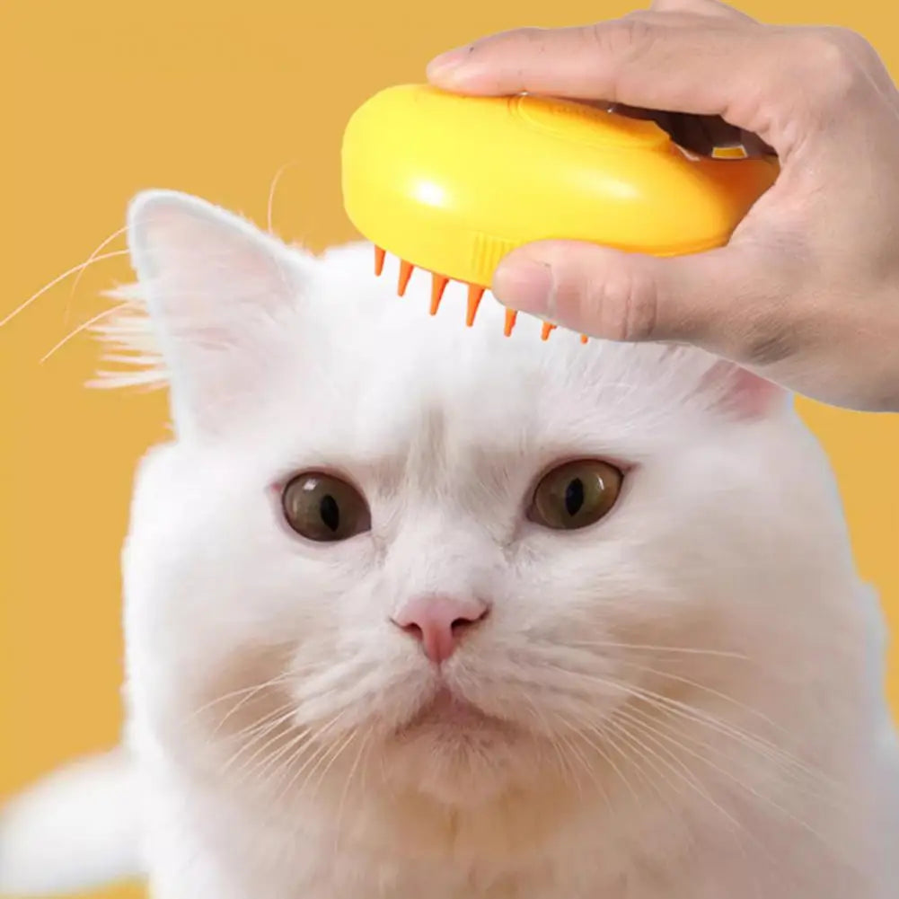 Banana-shaped Pet Grooming Brush