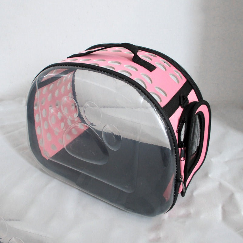 Portable Transparent Pet Travel Bag