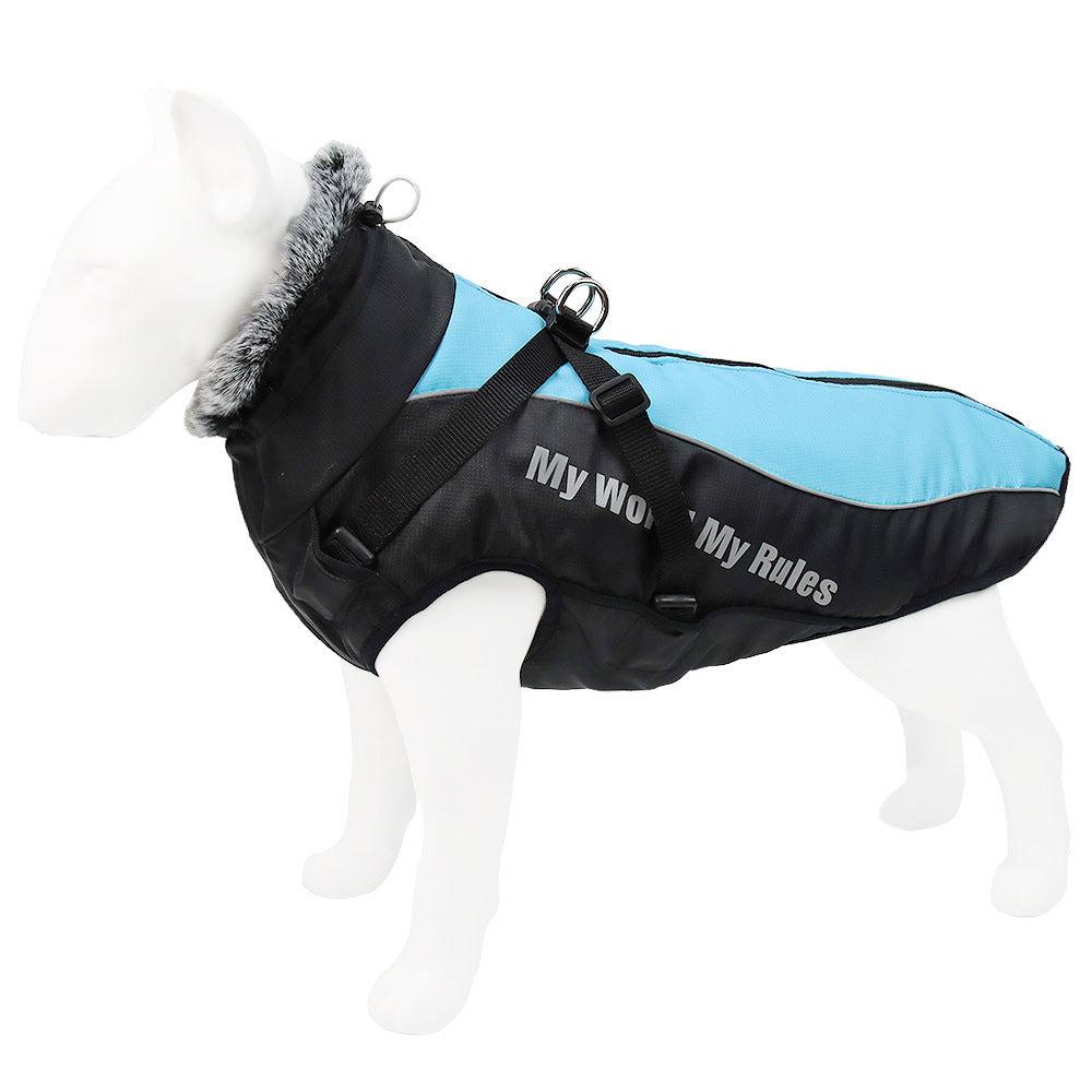 Large Reflective Dog Jacket