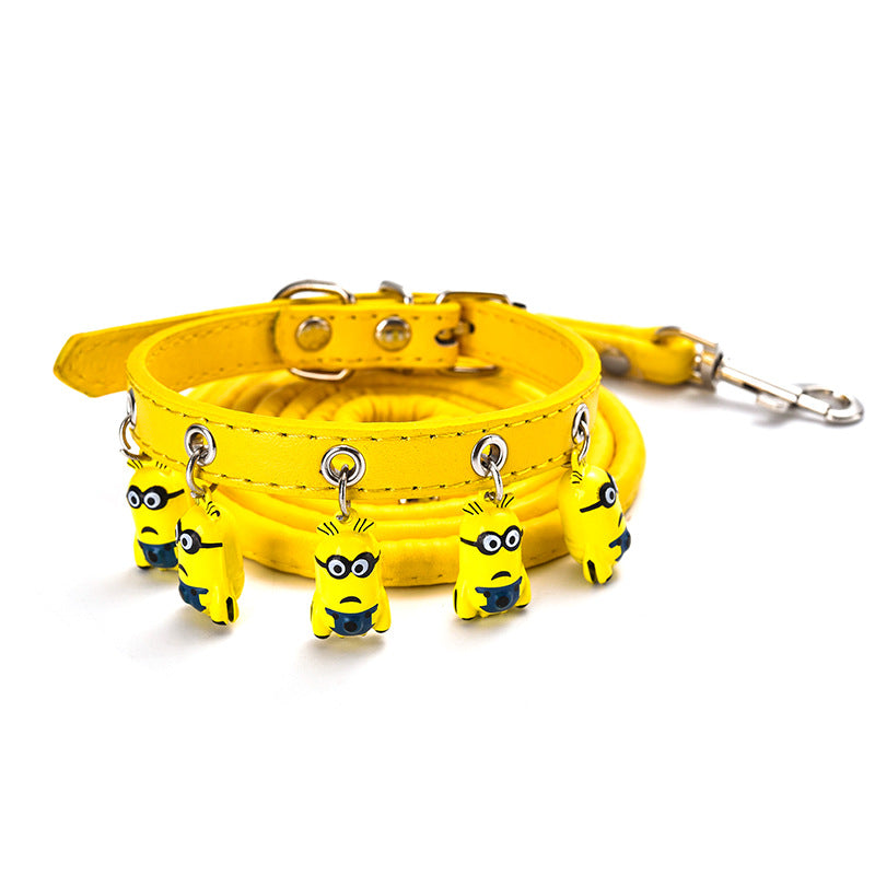 Cartoon Bells Cat/Dog Collar Set