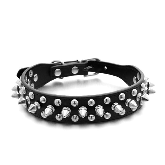 Stylish PU Leather Punk Pet Collar