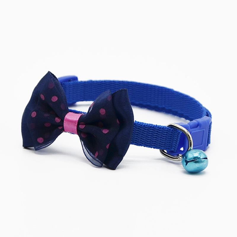 Pet Cat Dog Collars Pet Collars With Bowknot Bells