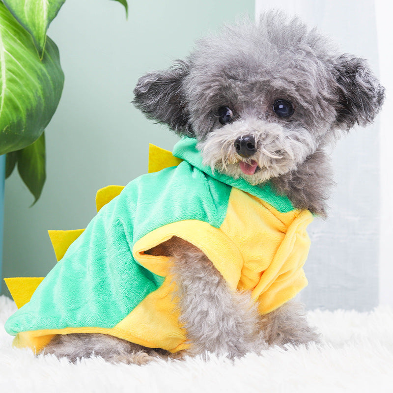 Funny Dinosaur Costume Pet Clothes