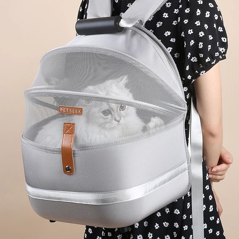 Pet Travel Bag Light Space Capsule Shoulder Bag