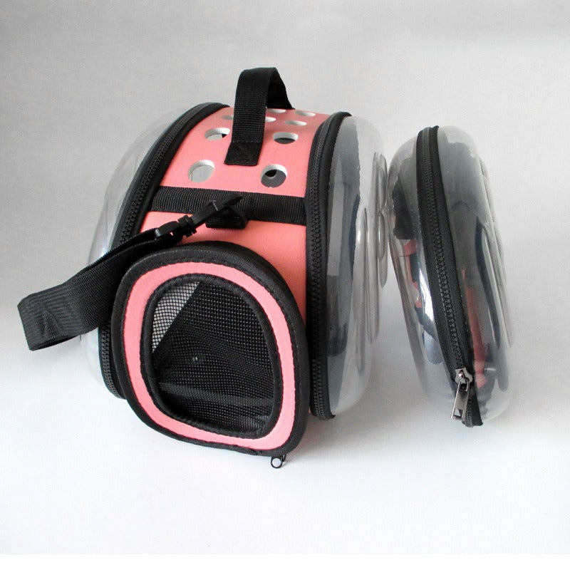 Portable Transparent Pet Travel Bag