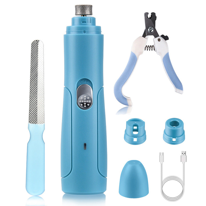 USB Rechargeable Pet Nail Grinder Set