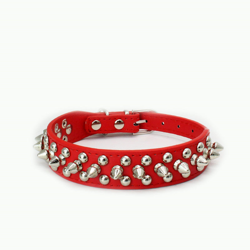 Stylish PU Leather Punk Pet Collar