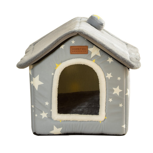 Pet Cat Dog Bed House