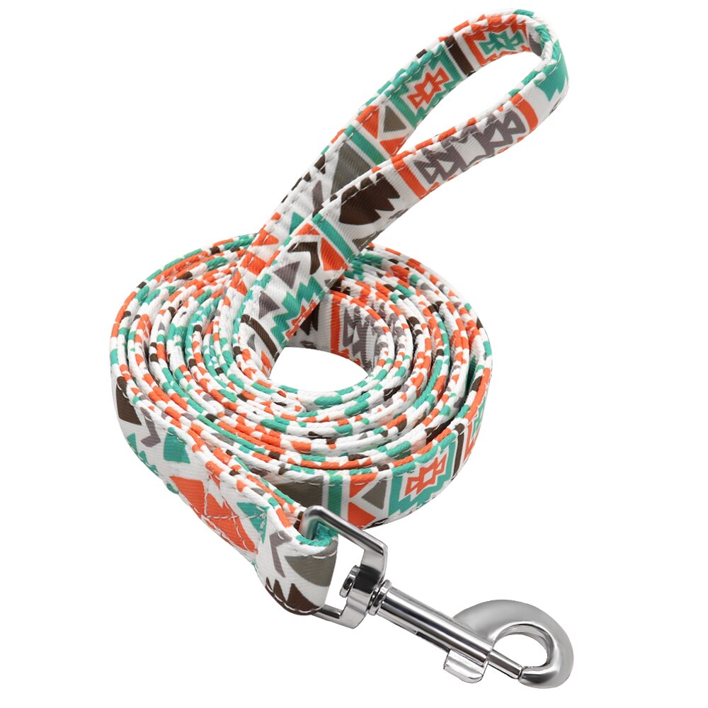 Durable Printed Nylon Dog Leash