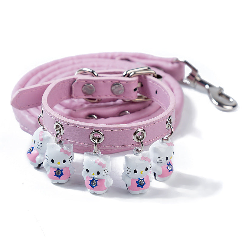 Cartoon Bells Cat/Dog Collar Set