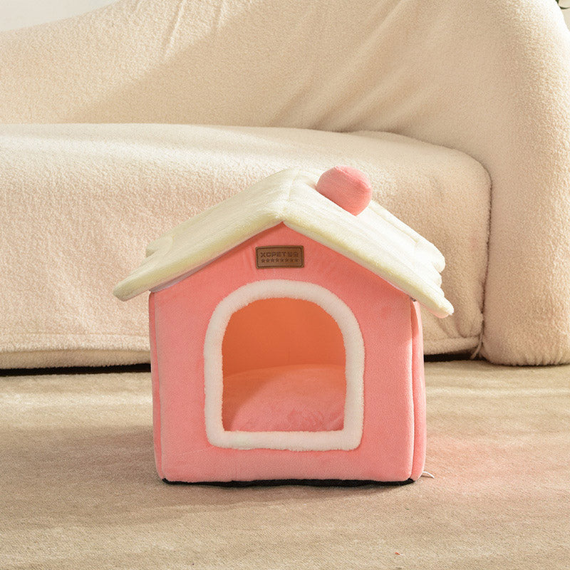 Pet Cat Dog Bed House