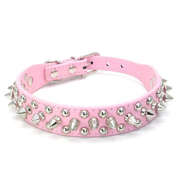 Stylish PU Leather Punk Pet Collar