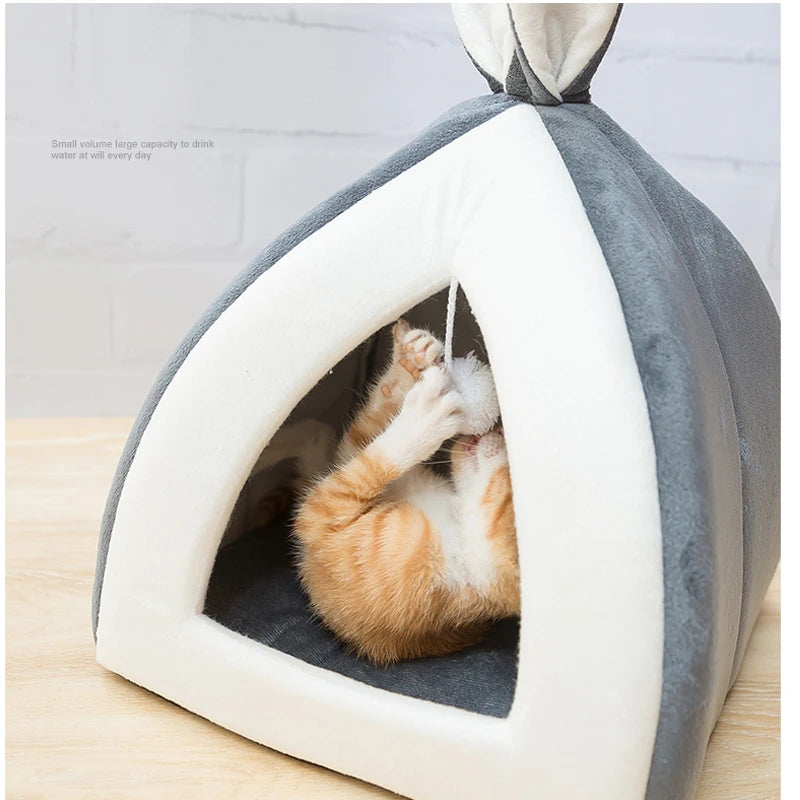 Pet Cat Dog House Bed Indoor